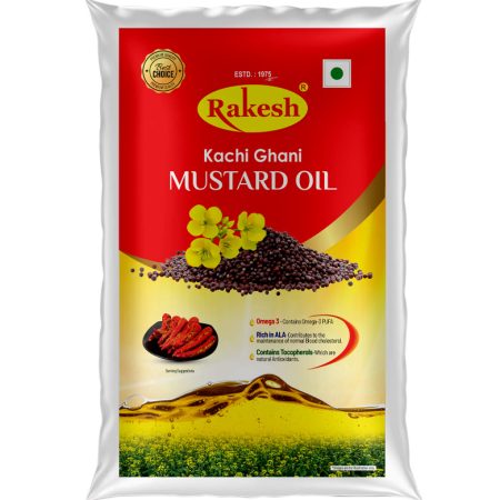 Mustard oil pouch 1 Ltr
