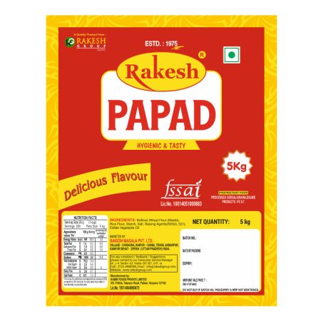 Processed Papad 5Kg